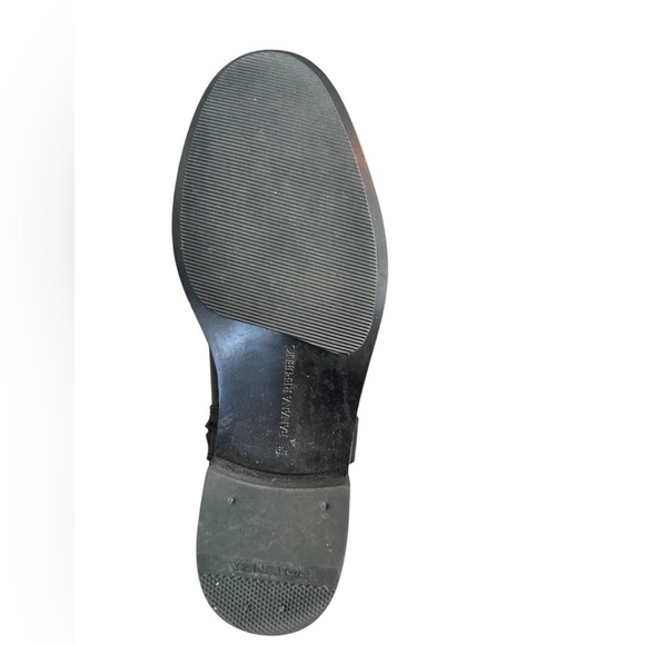 Banana Republic Black Leather Riding Boots Sz 6.5 Equestrian Classic Preppy - Picture 6 of 6